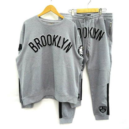 PRO STANDARD Brooklyn NETS City Crew Sweatshirt Size 2XL
