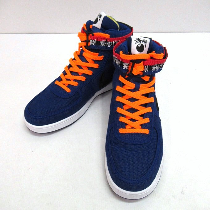 NIKE Stussy Vandal SP Deep Royal Blue Sneakers Size 29cm