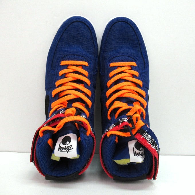 NIKE Stussy Vandal SP Deep Royal Blue Sneakers Size 29cm