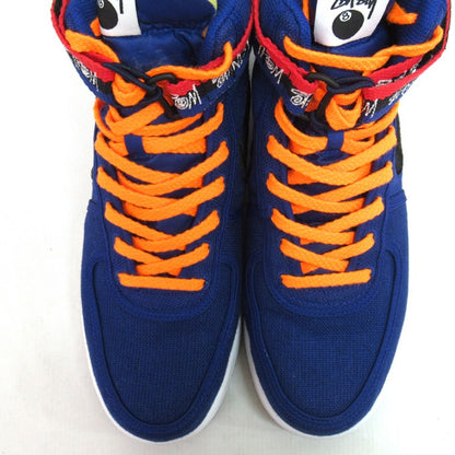 NIKE Stussy Vandal SP Deep Royal Blue Sneakers Size 29cm