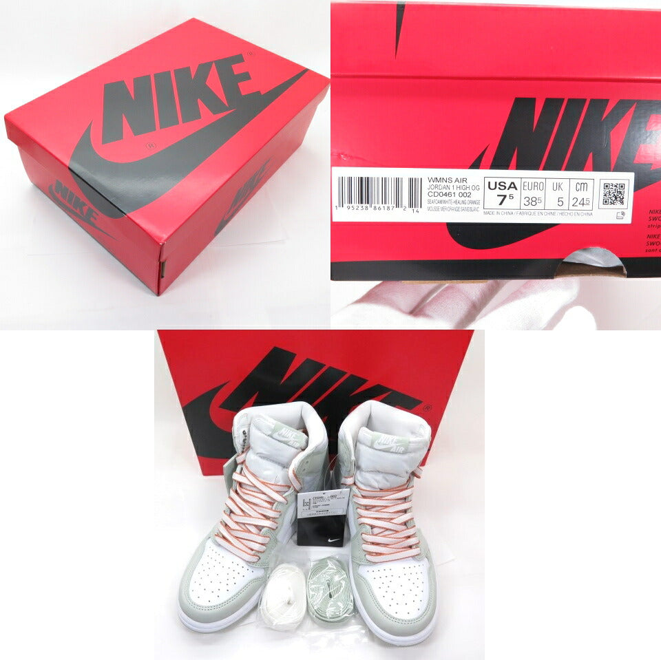 NIKE WMNS AIR JORDAN 1 High OG Seafoam Sneakers