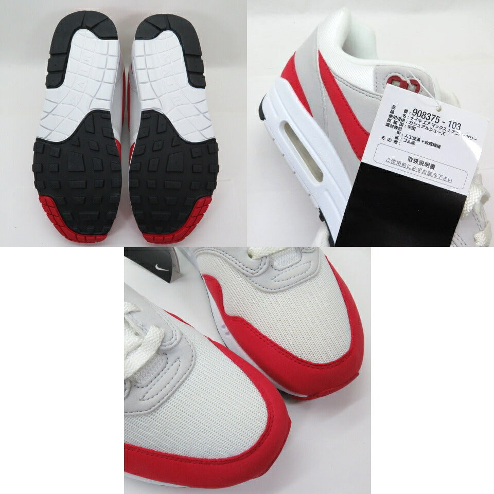 NIKE AIR MAX 1 Anniversary 30 Years of Air White Sneakers