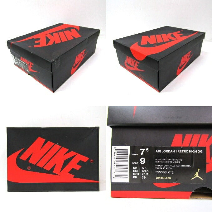 NIKE AIR JORDAN 1 Retro High OG 2018" Sneakers Size 25.5cm