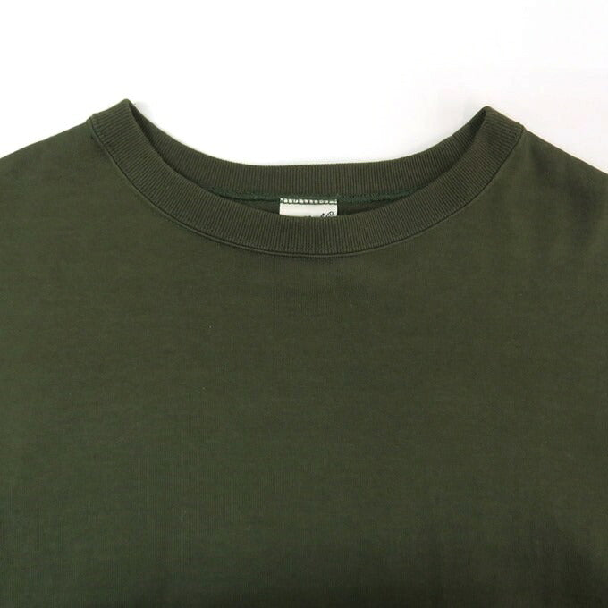 CALEE Vintage Football T-Shirt Olive Size M