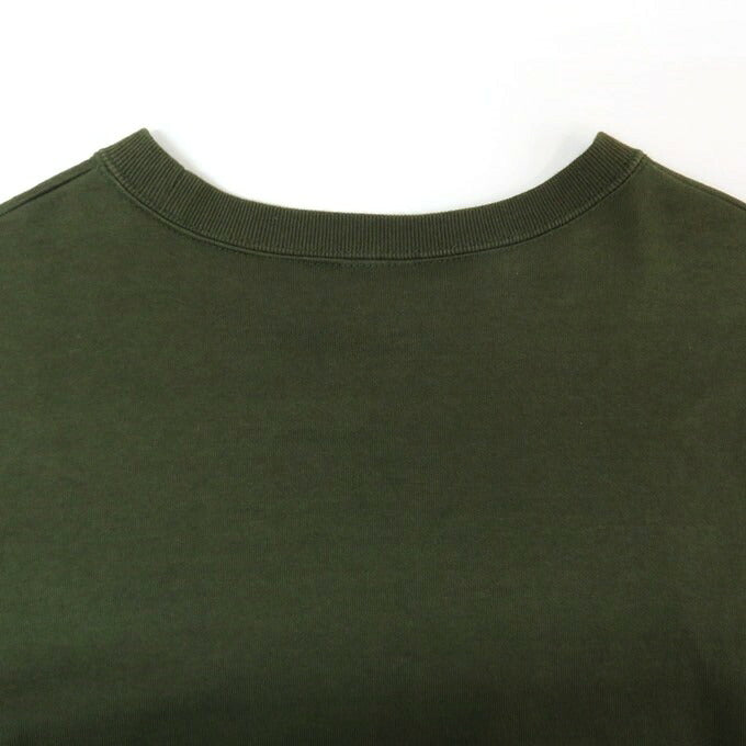 CALEE Vintage Football T-Shirt Olive Size M