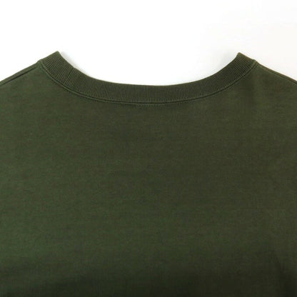 CALEE Vintage Football T-Shirt Olive Size M