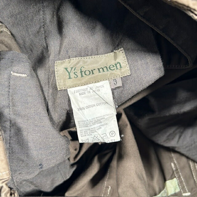 Y's For Men 90s-00s Cotton Pants Khaki Size 3