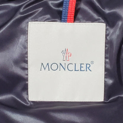 MONCLER 18AW MONTGENEVRE Wool Nylon Down Jacket Navy Size 0