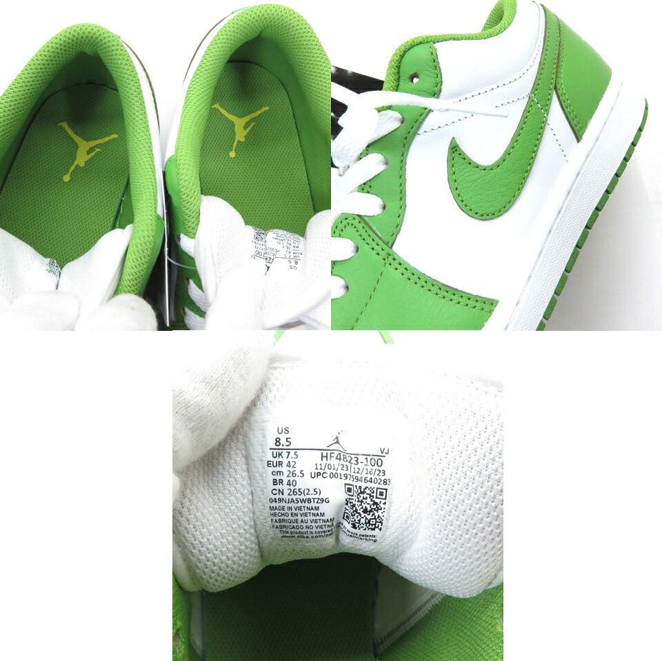 NIKE Air Jordan 1 Low SE "Chlorophyll" Sneakers