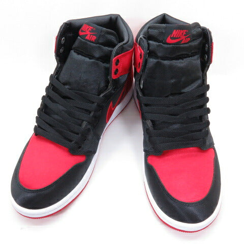NIKE WMNS AIR JORDAN 1 Retro High OG "Satin Bred" Sneakers