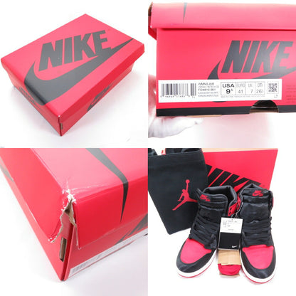 NIKE WMNS AIR JORDAN 1 Retro High OG "Satin Bred" Sneakers