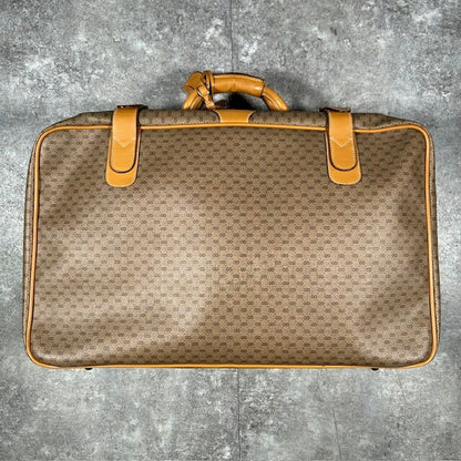 Gucci Old Gucci Micro GG Leather Boston Bag
