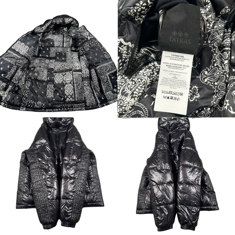 TATRAS Agrippa Reversible Bandana Down Jacket Size 03