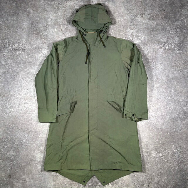 Rag & Bone Green Cotton Nylon USA Made Military Coat Size L