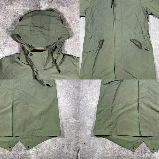 Rag & Bone Green Cotton Nylon USA Made Military Coat Size L