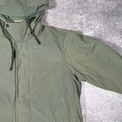 Rag & Bone Green Cotton Nylon USA Made Military Coat Size L