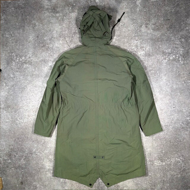 Rag & Bone Green Cotton Nylon USA Made Military Coat Size L
