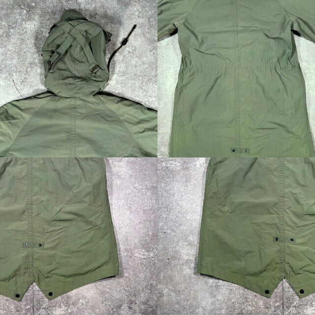 Rag & Bone Green Cotton Nylon USA Made Military Coat Size L