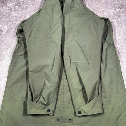 Rag & Bone Green Cotton Nylon USA Made Military Coat Size L