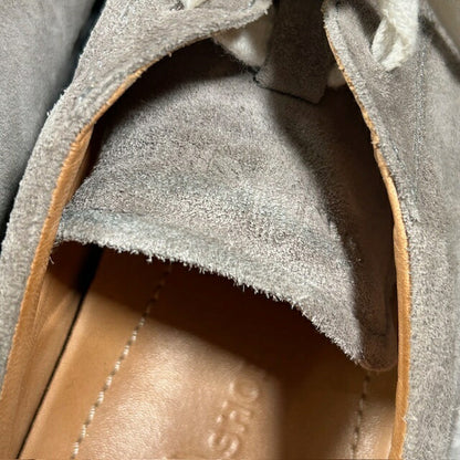 Car Shoe Gray Suede Italian Sneakers Size 8