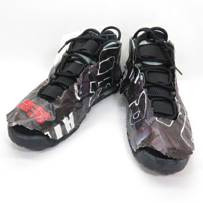 NIKE AIR MORE UPTEMPO 96 Maximum Volume Black Red Sneakers