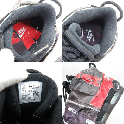 NIKE AIR MORE UPTEMPO 96 Maximum Volume Black Red Sneakers