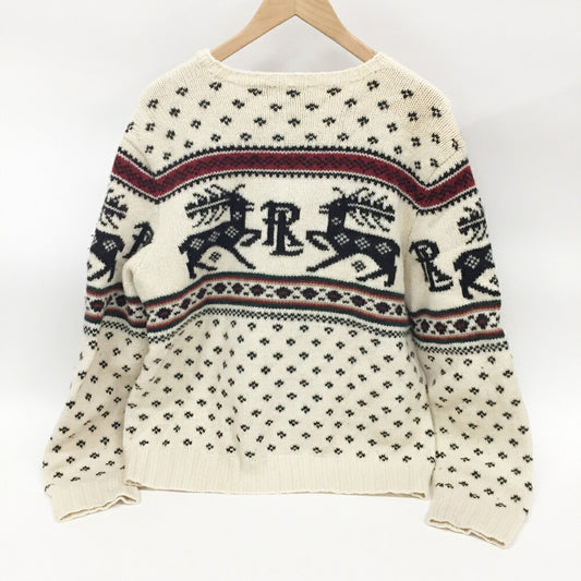 POLO RALPH LAUREN Lambs Wool Sweater Multi Size L