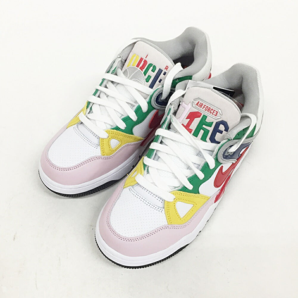 LOW SP Nike x Nigo Air Force 3 Multi-Color Sneakers Size 8.5