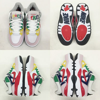 LOW SP Nike x Nigo Air Force 3 Multi-Color Sneakers Size 8.5