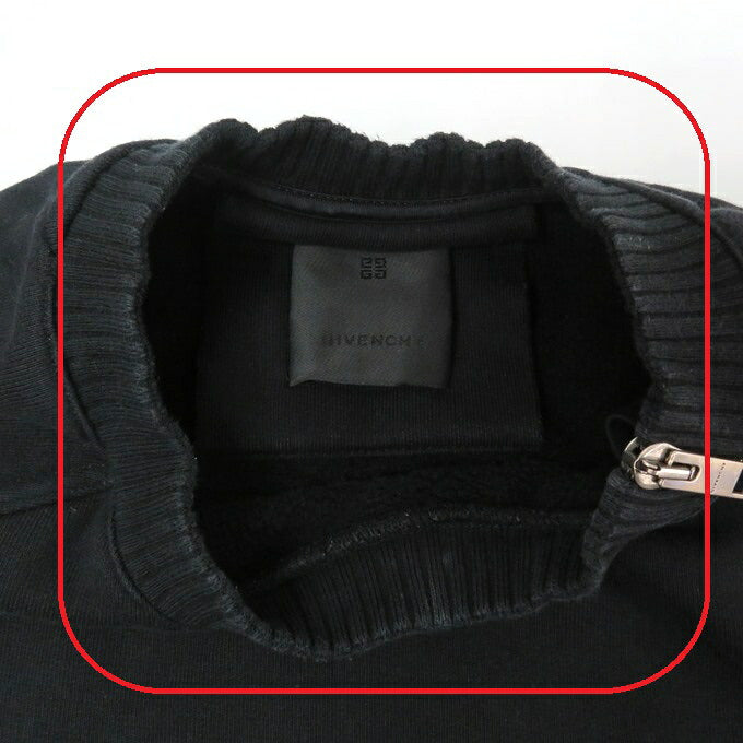Givenchy Oversized Fit Black Sweatshirt Size S