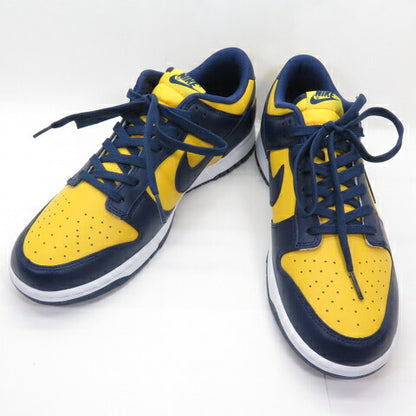 NIKE Dunk Low Retro "Michigan" Maize Navy Sneakers