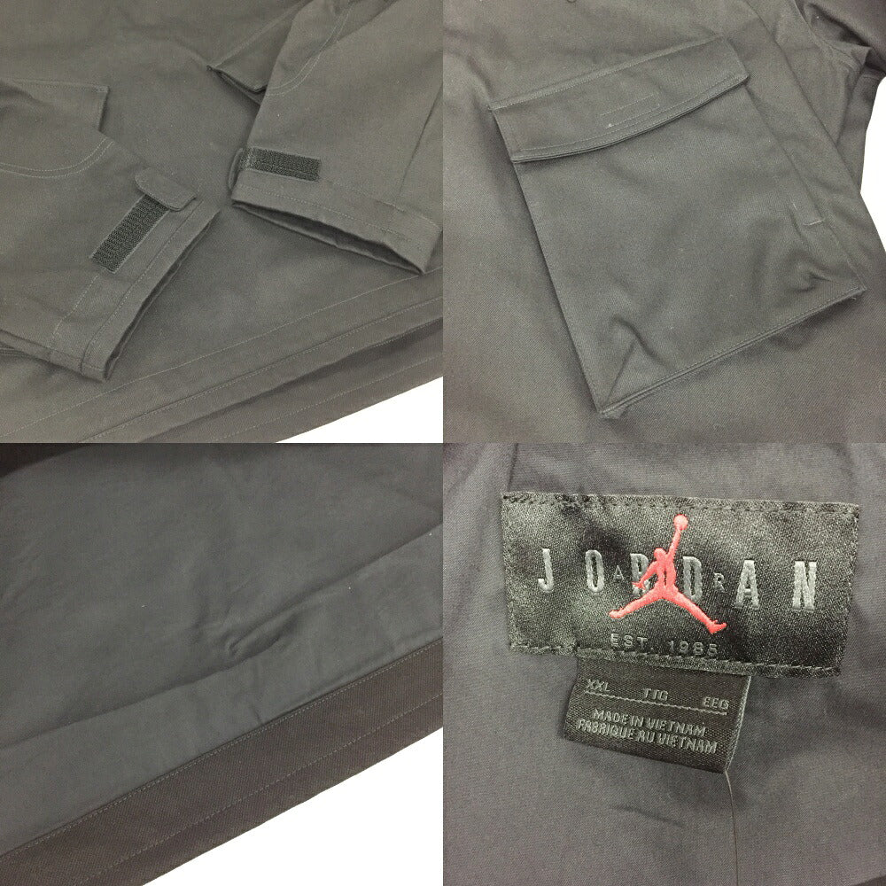 NIKE JORDAN x Travis Scott Half-Zip Jacket Black Size 2XL
