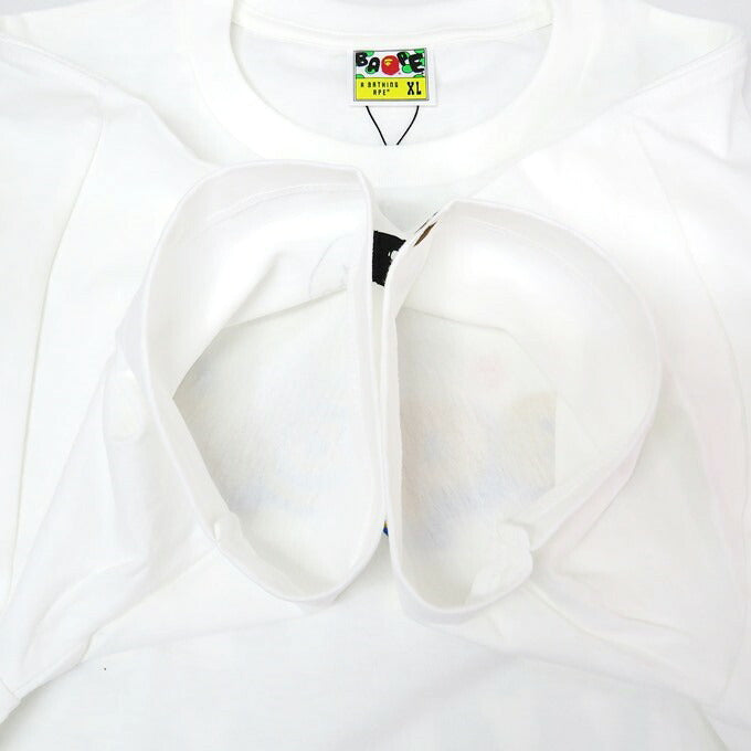 A BATHING APE x MEDICOM TOY Camo Bear T-Shirt Size XL