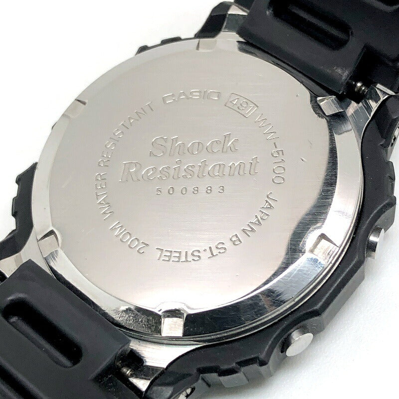G-SHOCK WW-5100C-1 Vintage Stainless Watch Size ONE SIZE