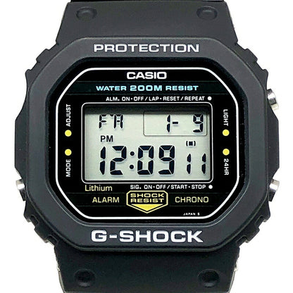 G-SHOCK DW-5200C-1 80s Vintage ONE SIZE Watch Size ONE SIZE