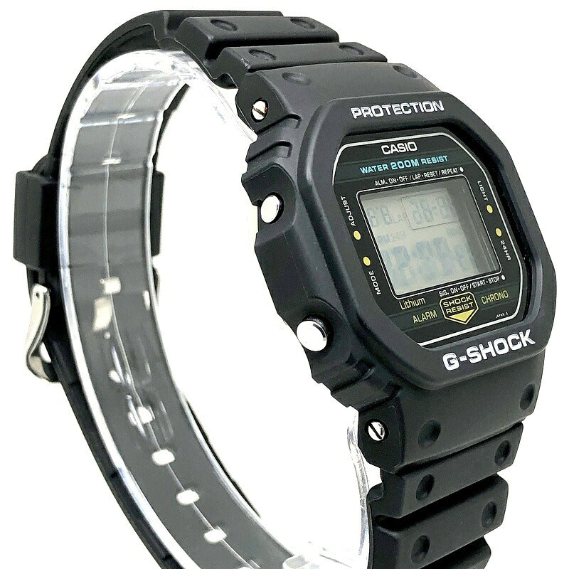 G-SHOCK DW-5200C-1 80s Vintage ONE SIZE Watch Size ONE SIZE