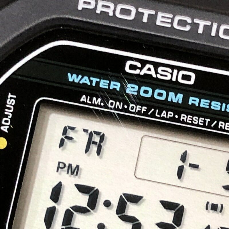 G-SHOCK DW-5200C-1 80s Vintage ONE SIZE Watch Size ONE SIZE