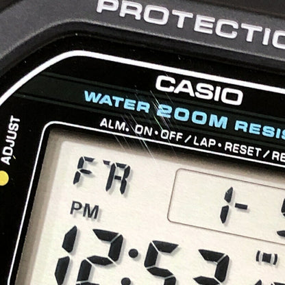 G-SHOCK DW-5200C-1 80s Vintage ONE SIZE Watch Size ONE SIZE