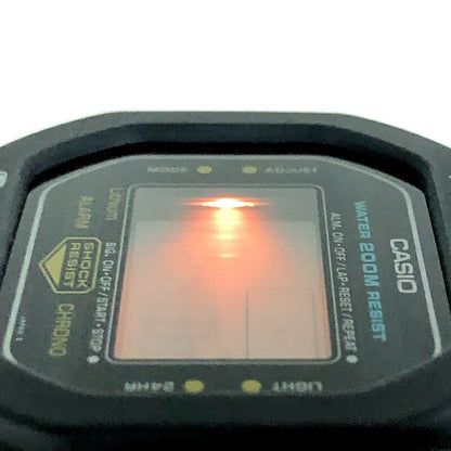 G-SHOCK DW-5200C-1 80s Vintage ONE SIZE Watch Size ONE SIZE