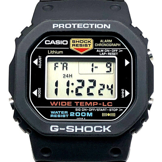 G-SHOCK WW-5300C-1 Wide Temp-LC Digital Watch Size ONE SIZE