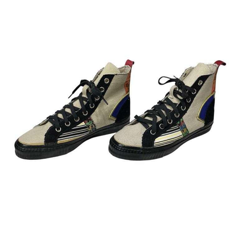 Yohji Yamamoto 95AW Rokumeikan Patchwork Sneakers Size S