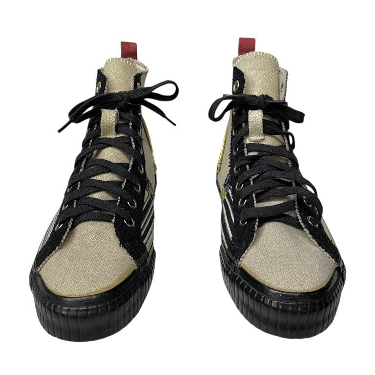 Yohji Yamamoto 95AW Rokumeikan Patchwork Sneakers Size S