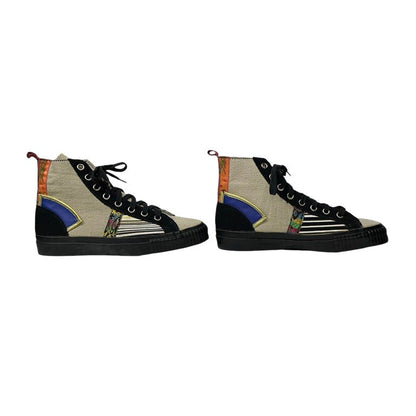 Yohji Yamamoto 95AW Rokumeikan Patchwork Sneakers Size S