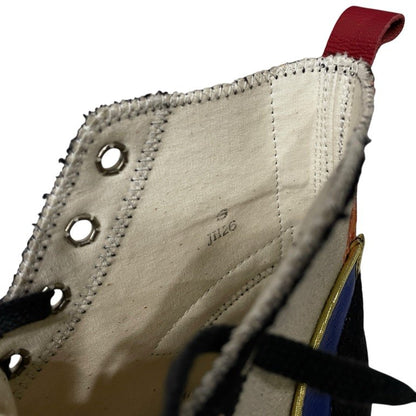 Yohji Yamamoto 95AW Rokumeikan Patchwork Sneakers Size S
