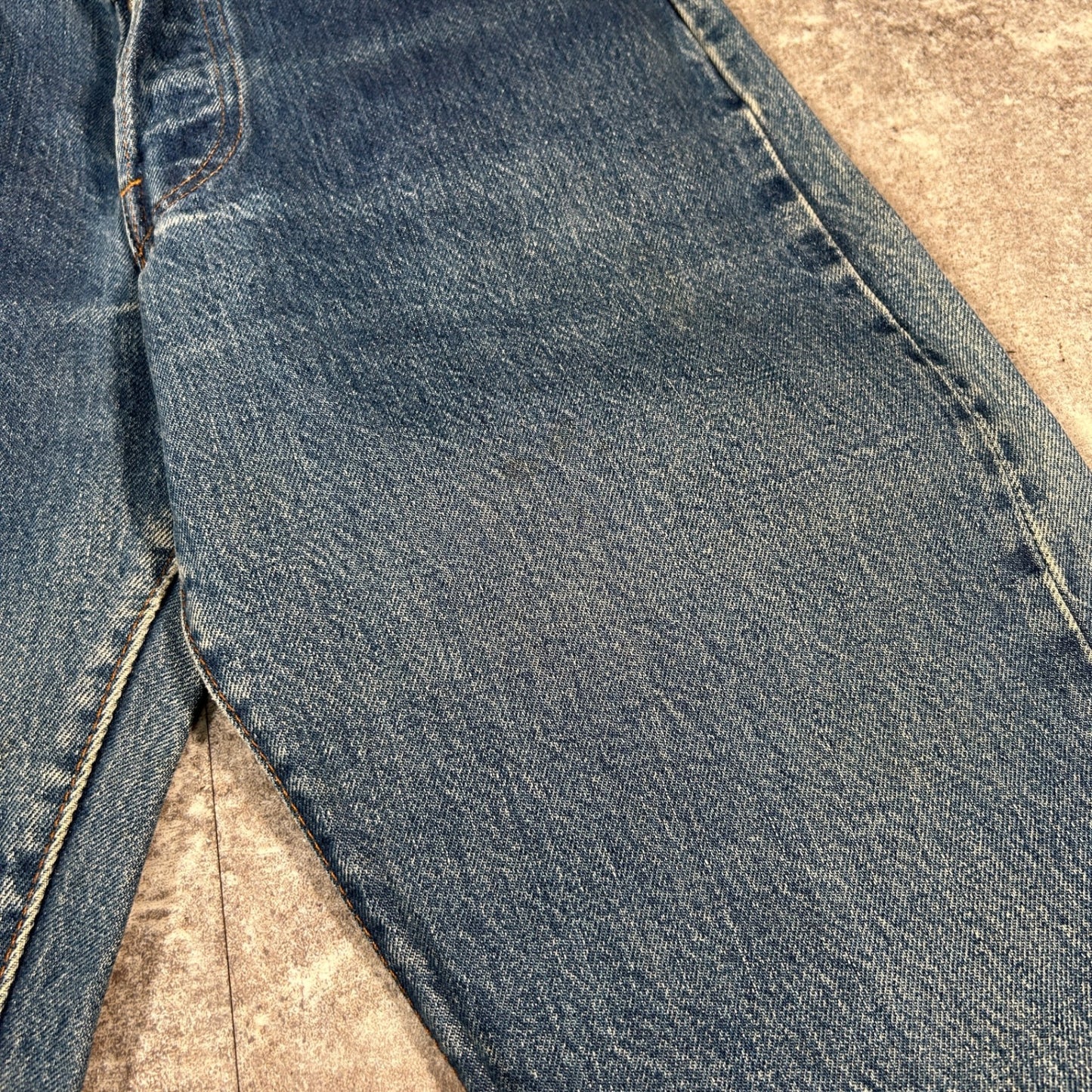 LEVI'S 501 80s Vintage Red Line Selvedge Jeans Blue Size W30
