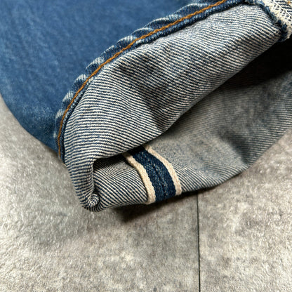 LEVI'S 501 80s Vintage Red Line Selvedge Jeans Blue Size W30