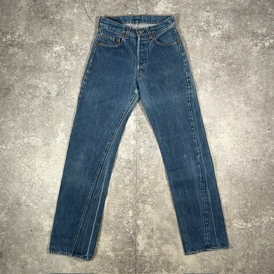 RED LINE Levi's 80s Vintage 501 Denim Jeans Size W28