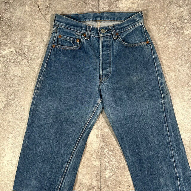 RED LINE Levi's 80s Vintage 501 Denim Jeans Size W28