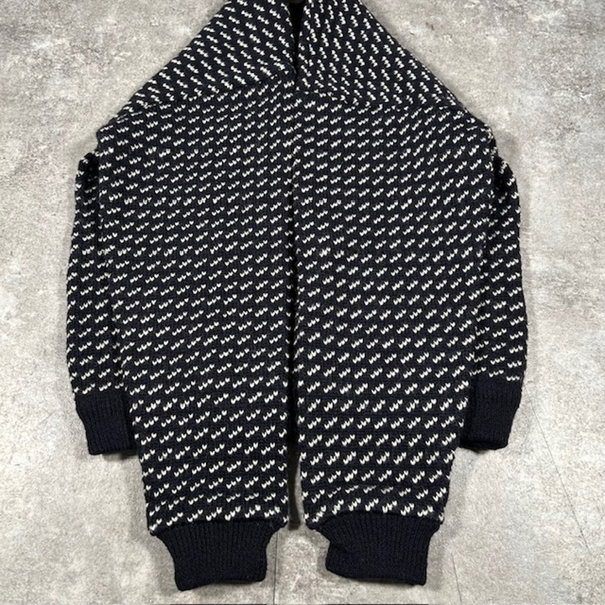 L.L.Bean 80s 90s Vintage Birdseye Knit Sweater Multi Size M