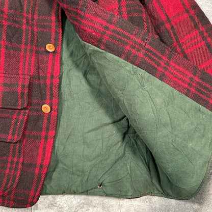 Polo by Ralph Lauren 90s Red Wool Hunting Jacket Size M